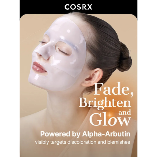 THE ALPHA-ARBUTIN DISCOLORATION Care Hydrogel Mask